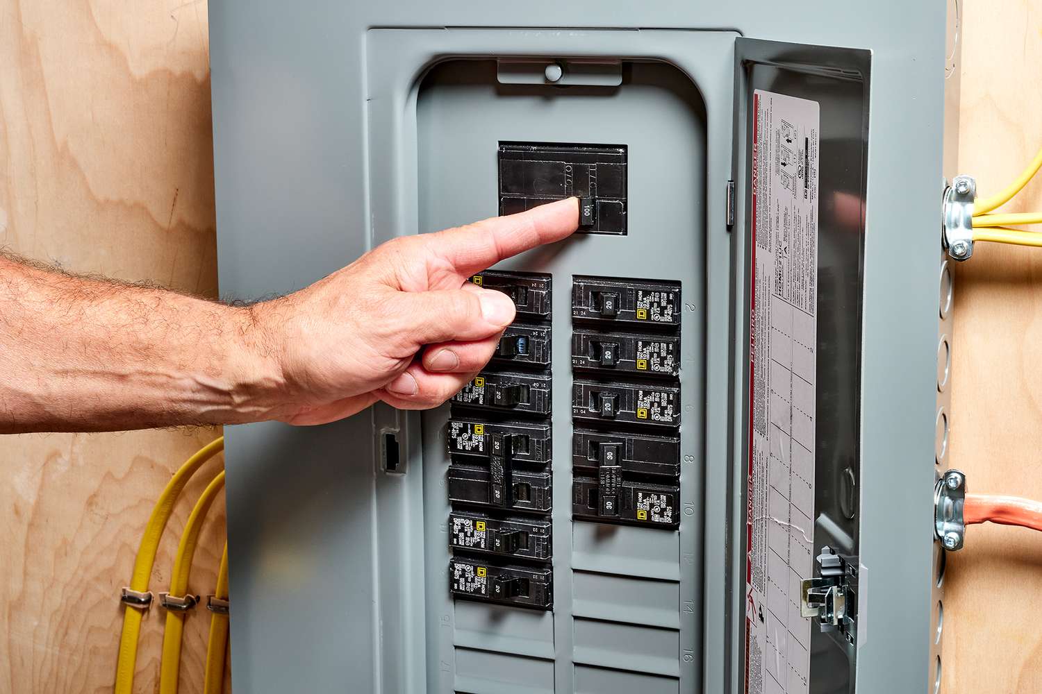 circuit breaker panel